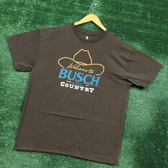 Welcome to Busch Light Country T-Shirt Size Large - Picture 3 of 4